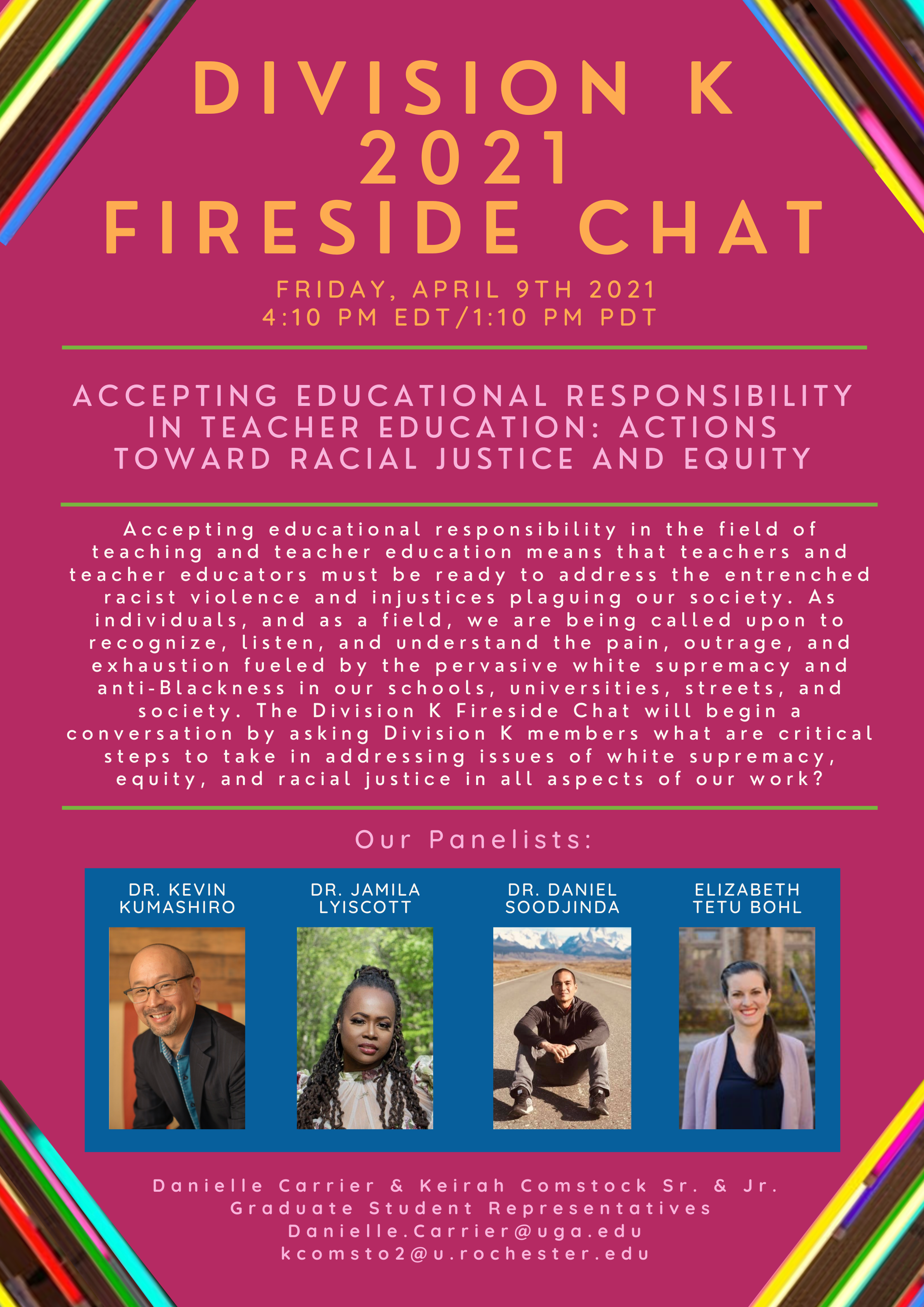 Copy of Copy of Div K 2021 Fireside Chat
